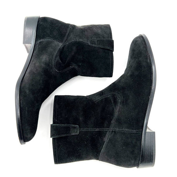 Rebecca Minkoff Shoes - REBECCA MINKOFF Chasidy Black Suede Booties size 8M
